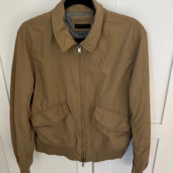 Men's Tan Jacket Uniqlo - Picture 2 of 6